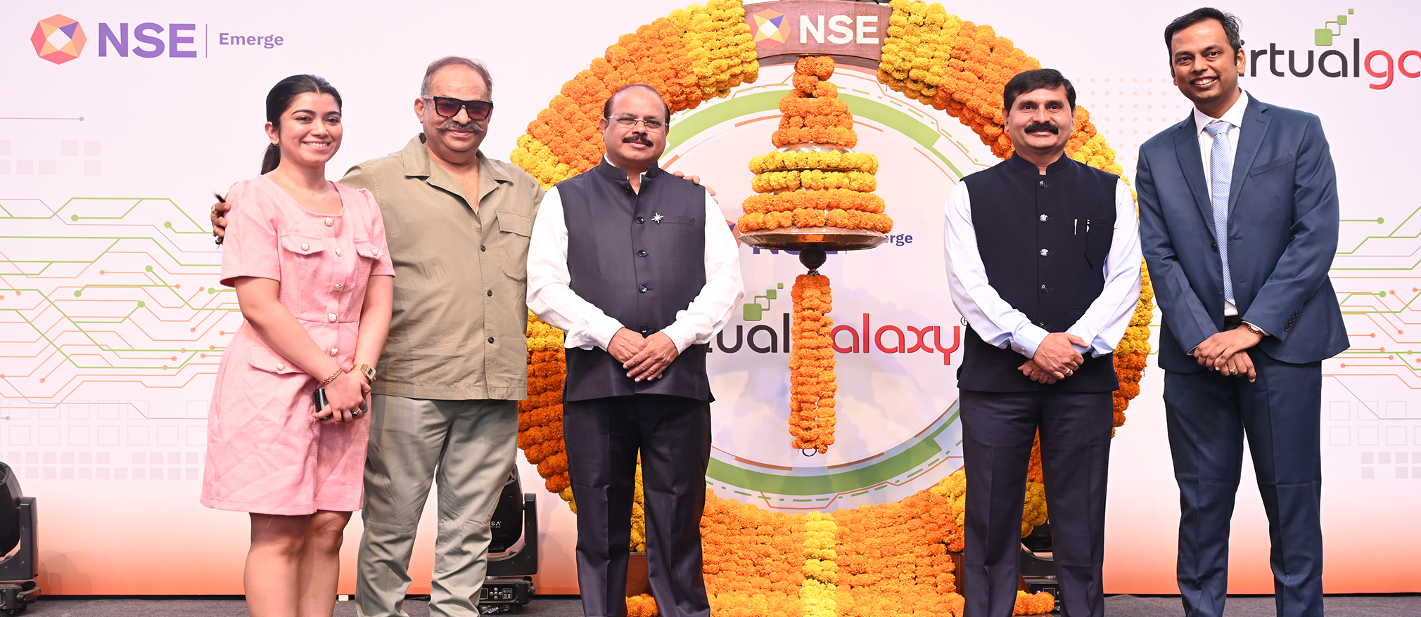 Listed Virtual Galaxy on NSE