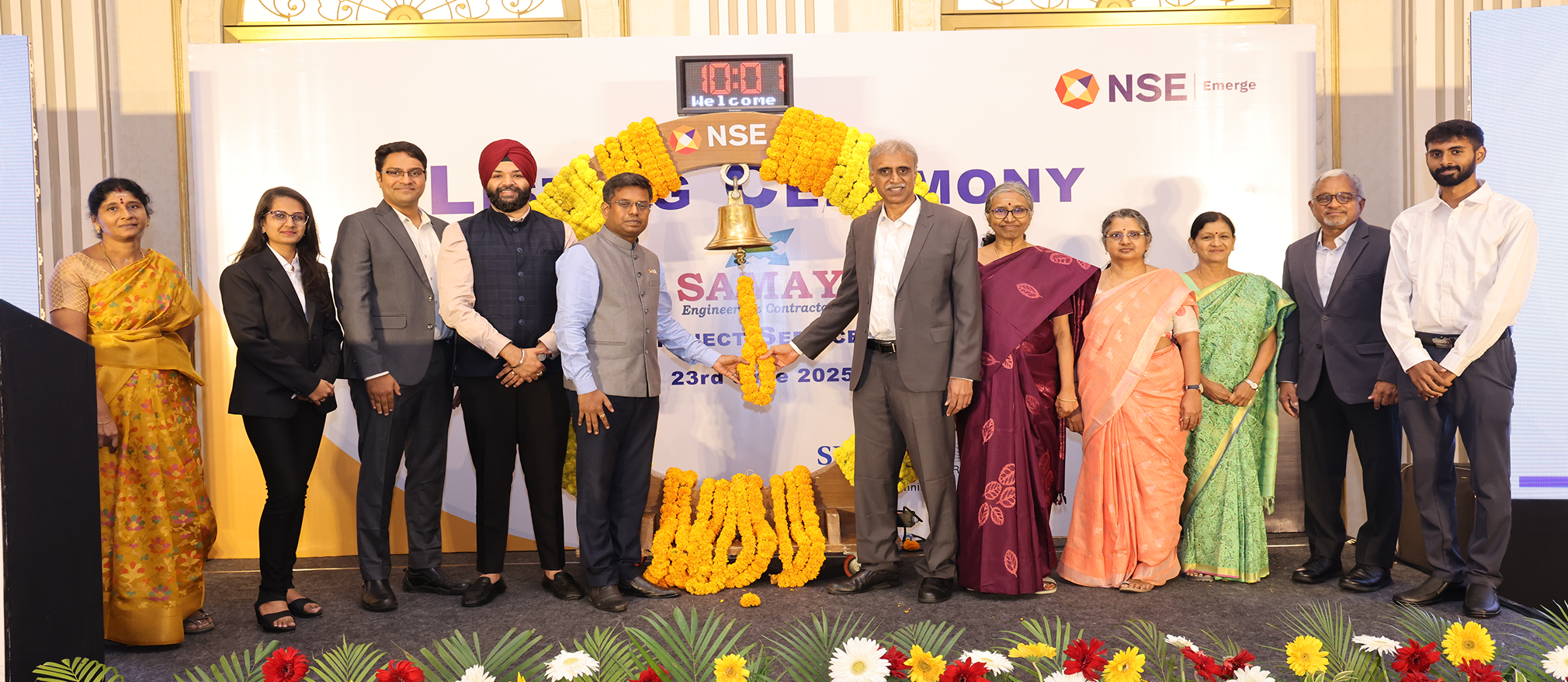 Listed Samay Project Services Limited