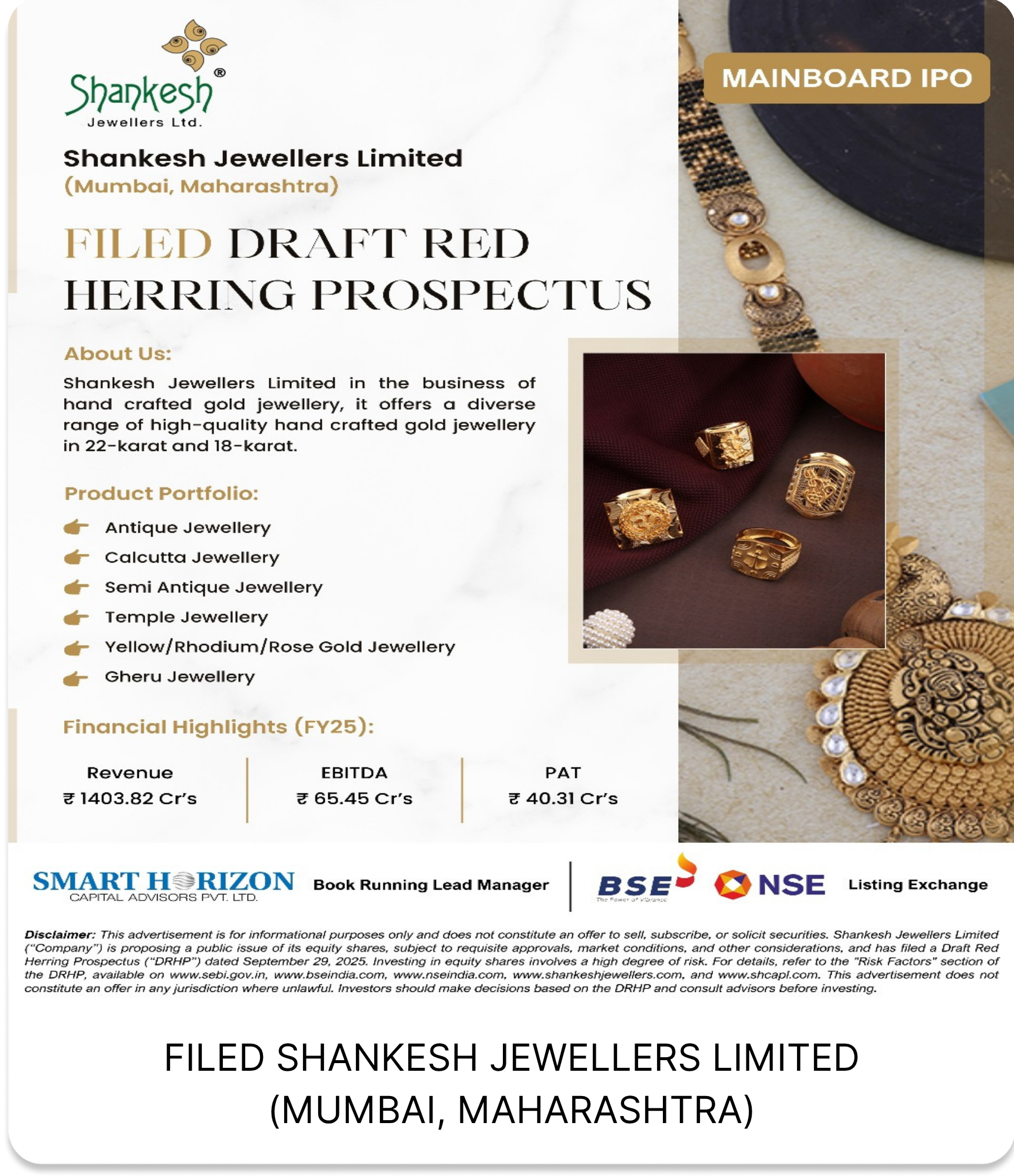 Shankesh Jewellers Limited