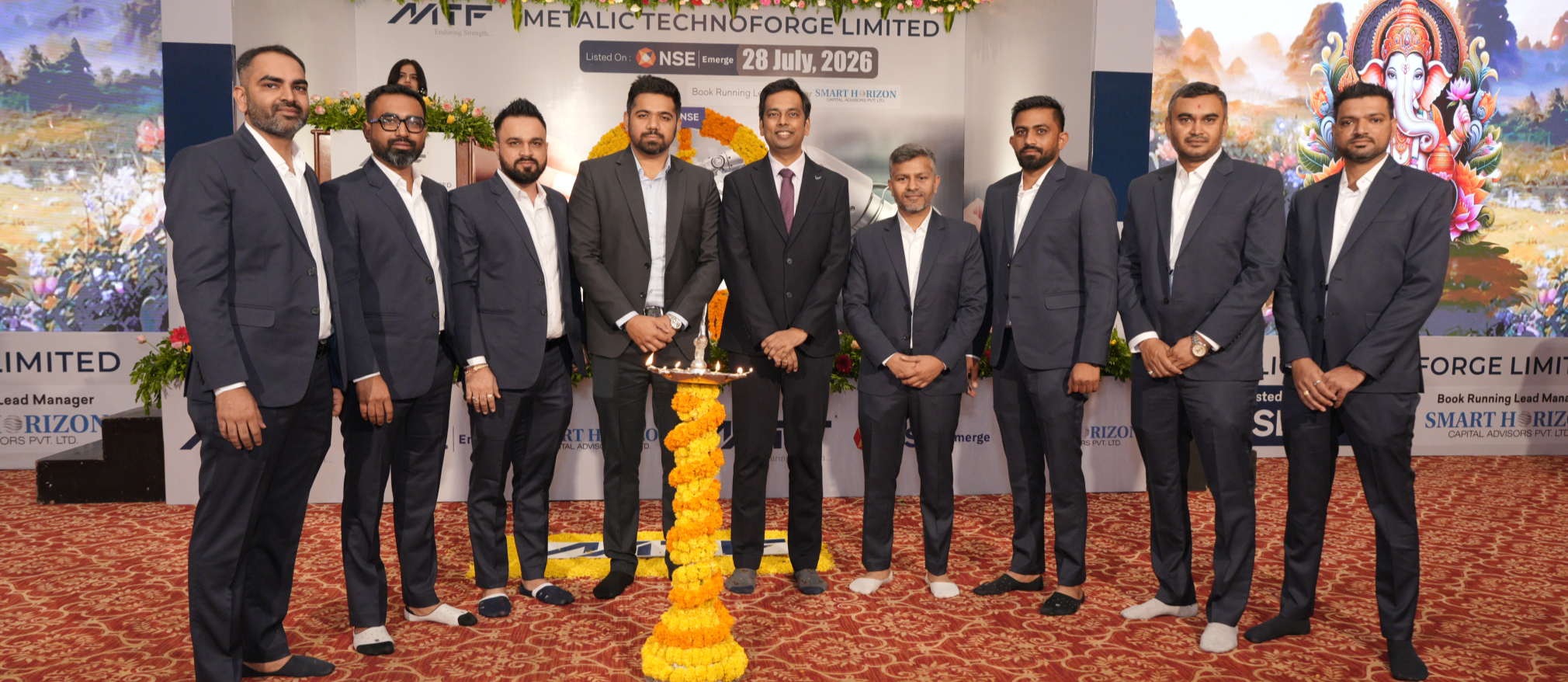 Listed Metalic Technoforge Limited